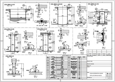 Bản vẽ chi tiết kết nối hàn