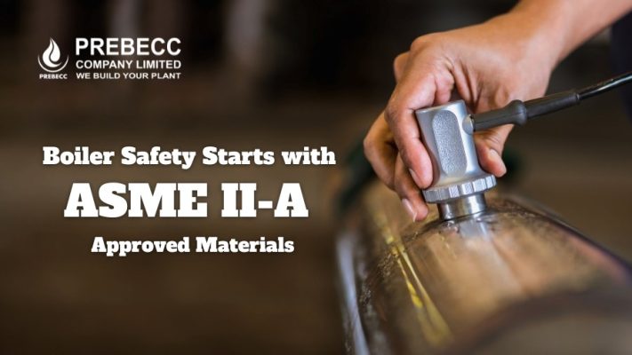 ASME II A approved materials