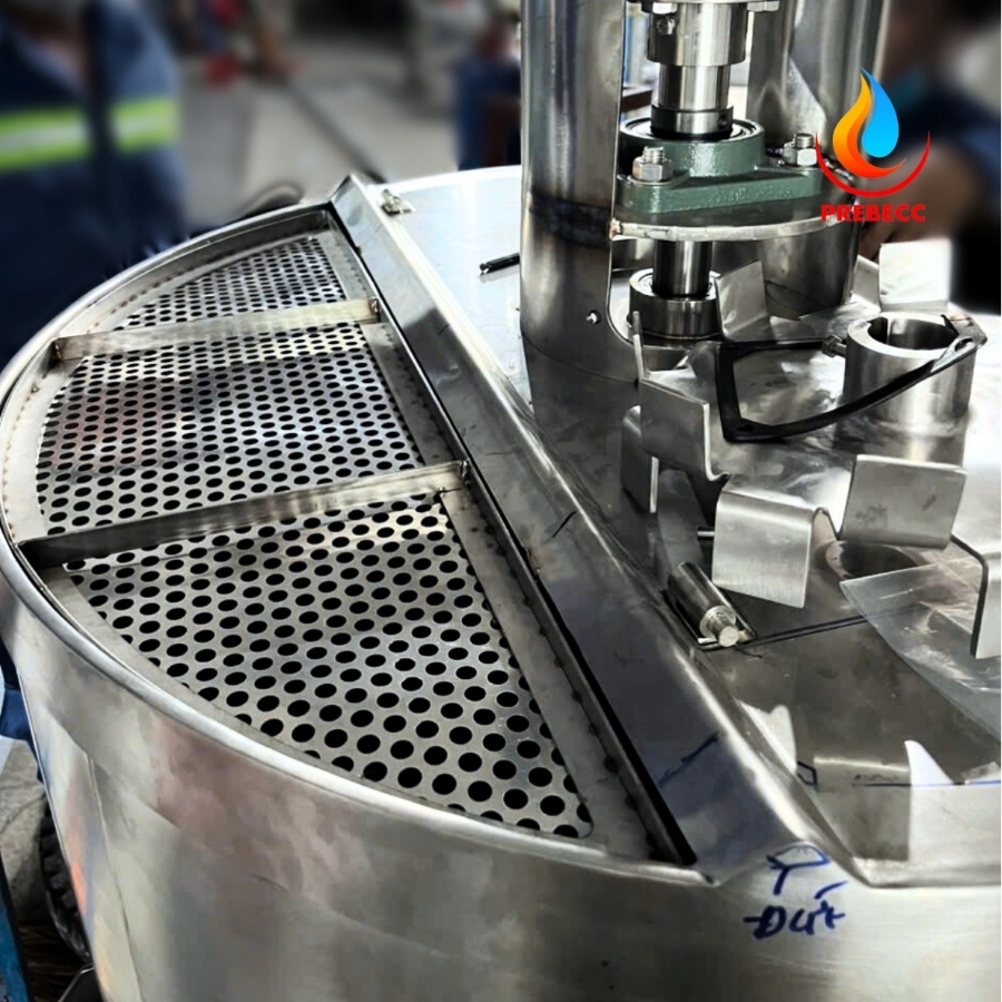 Industrial tank upgrade (mixer & buffer tanks) for the food industry ...