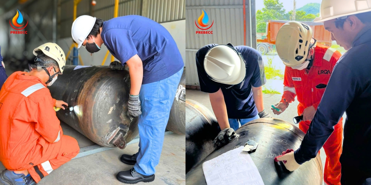 Bồn khí nén được chứng nhận bởi LRQA