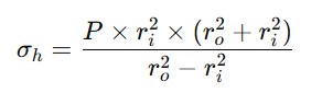 Công thức Lame-ứng suất vòng